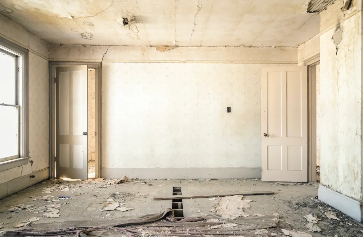 Waste disposal crew managing a cleanout project in Ridgefield